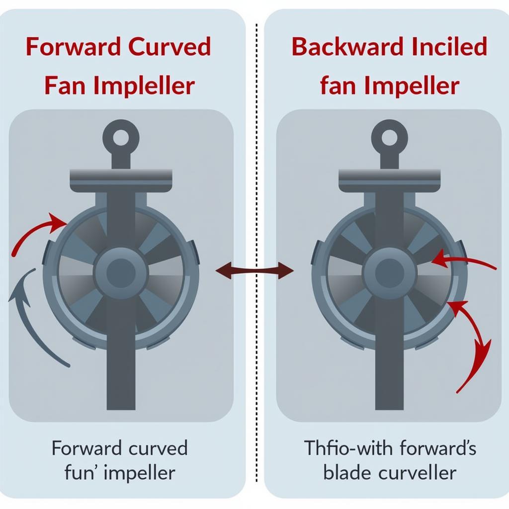 Forward vs. Backward Curved Fans