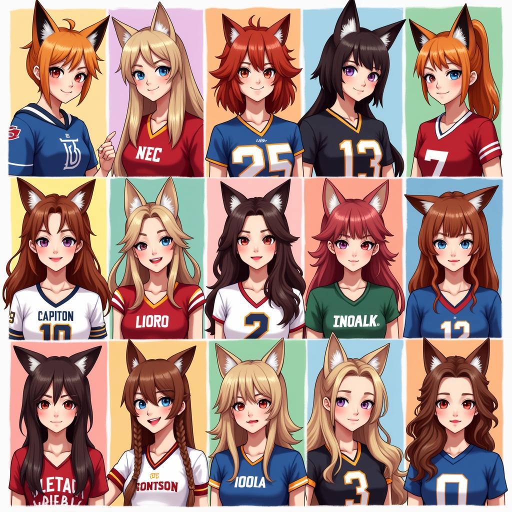 Foxgirl Challenge Examples