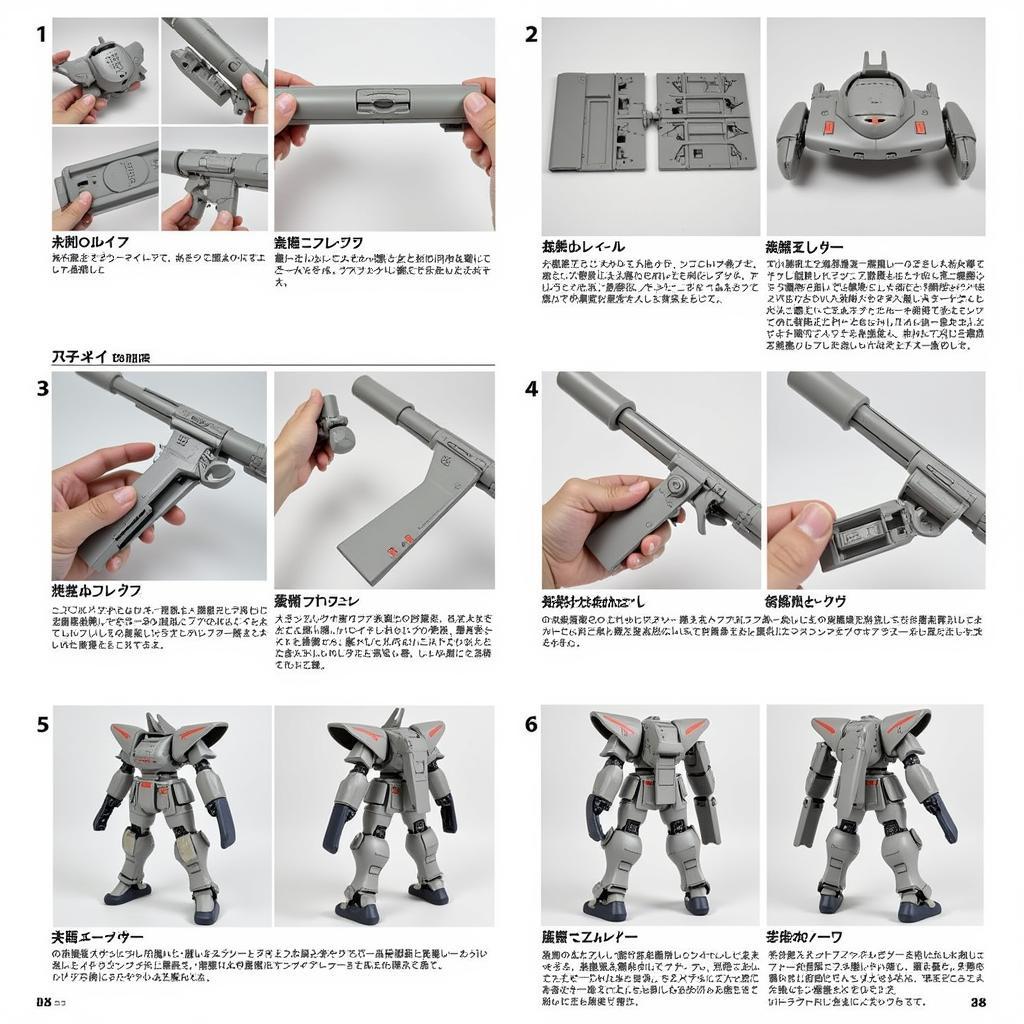 Frame Arms Model Assembly Guide