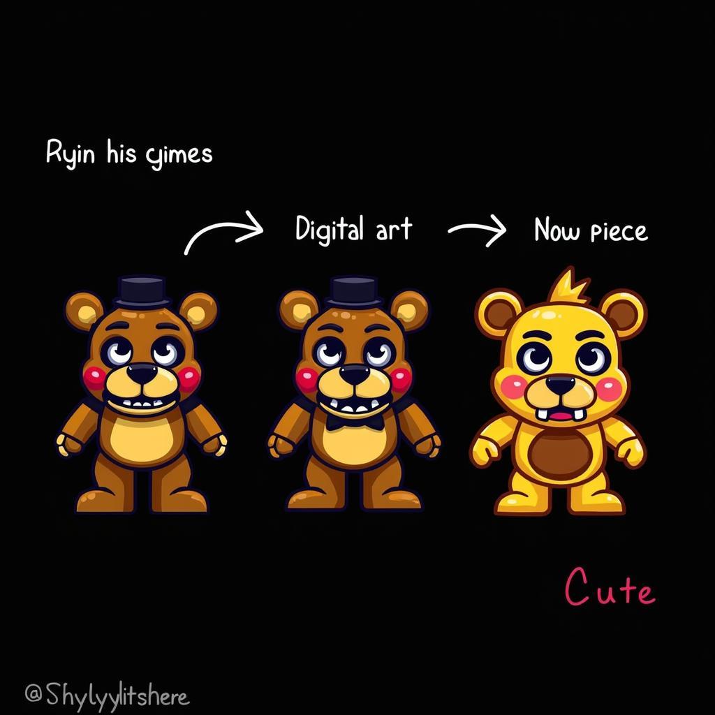 Fredbear Evolution