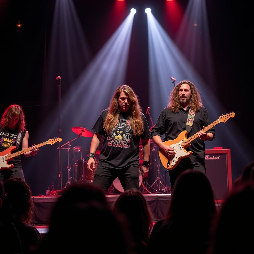 Lynyrd Skynyrd performing Freebird live