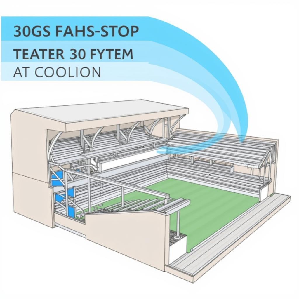 Stadium 974 cooling system