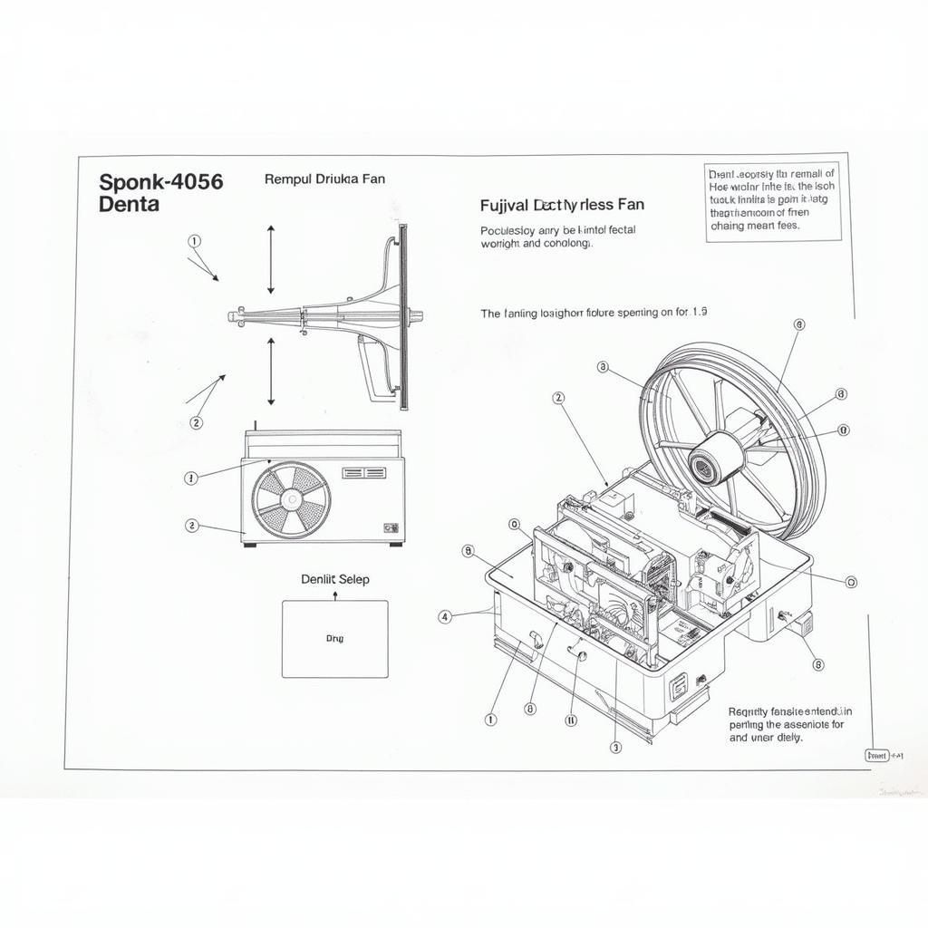 Technical Diagram of the Fuji Denki 4056