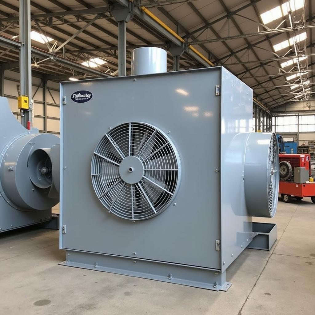 Fuji Denki Fan 4056 in an Industrial Setting