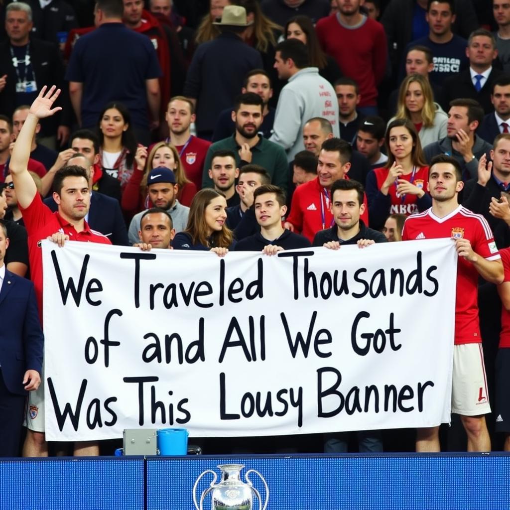 Champions League Final Banner