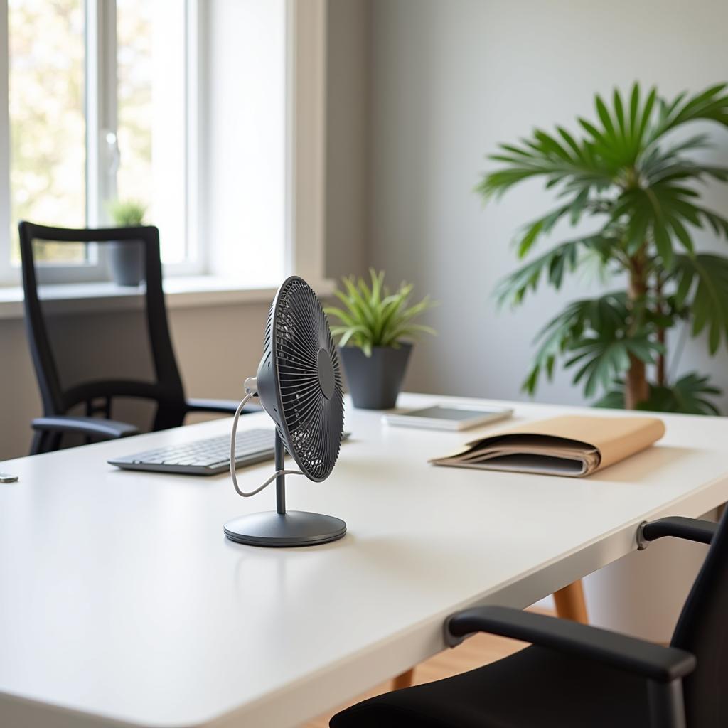 Fushini Fan in Home Office