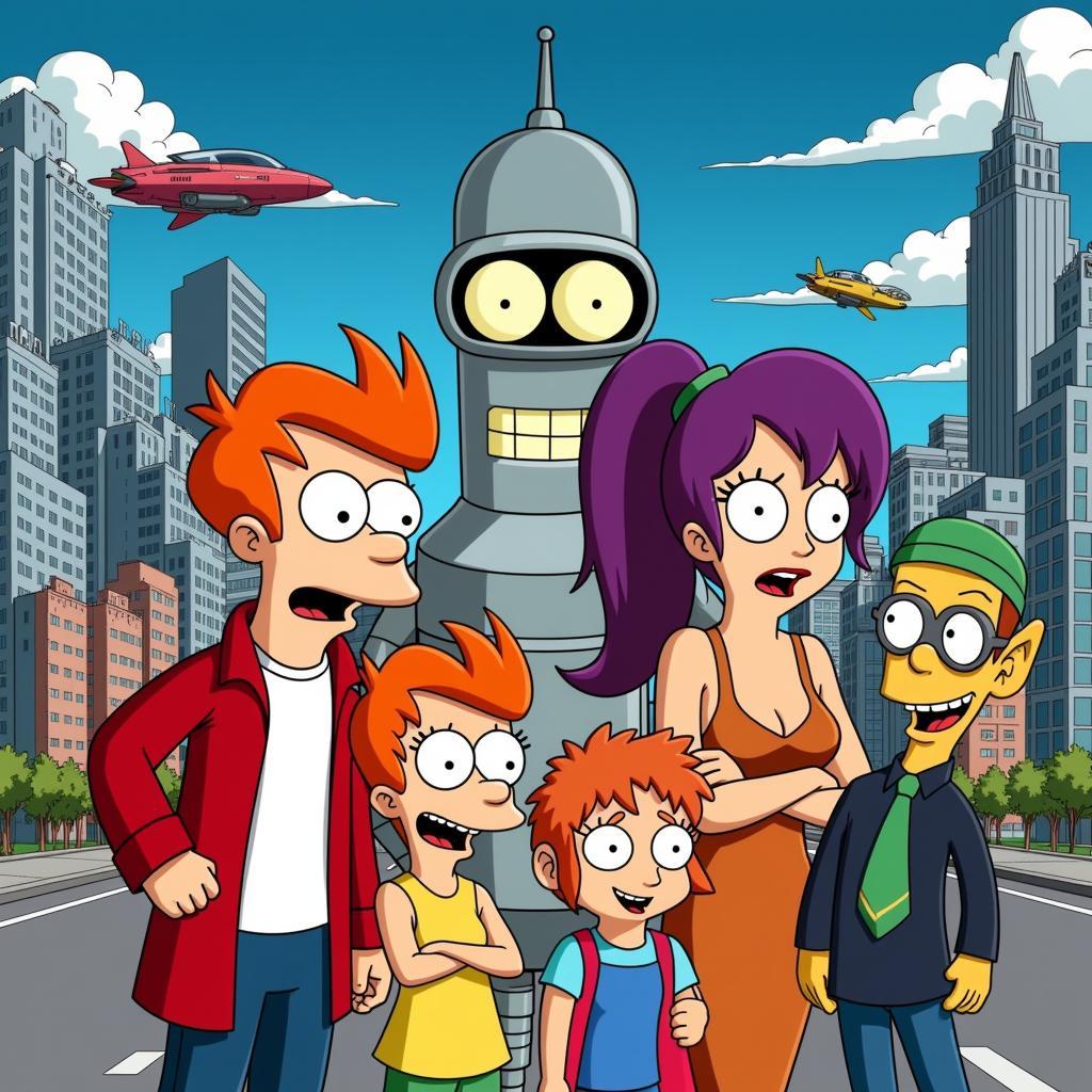 Futurama Main Characters