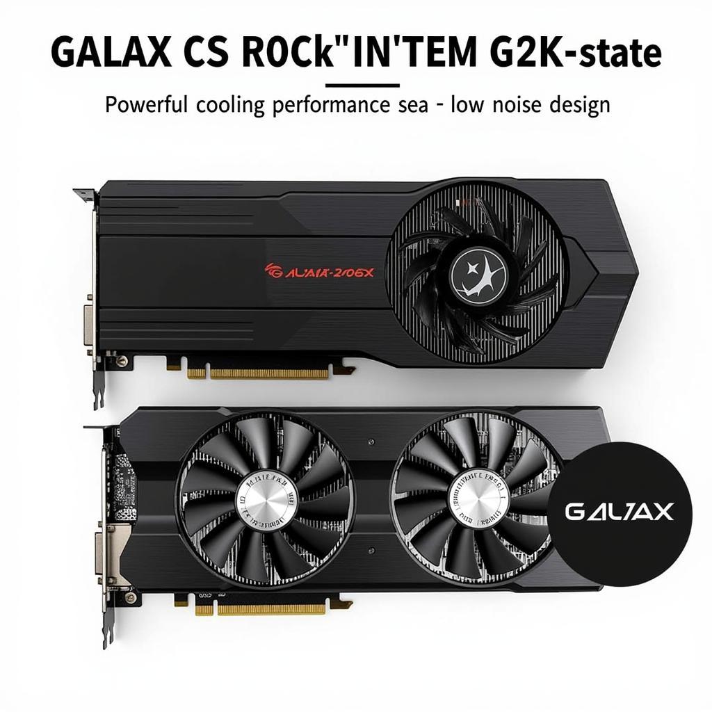 Galax RTX 2060 1Click Dual Fan Graphics Card