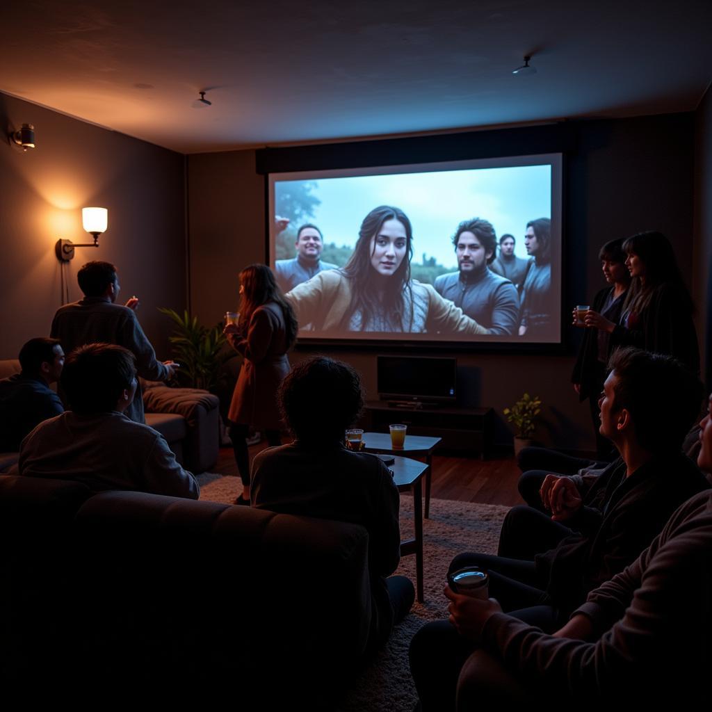 Vietnamese Game of Thrones Fans at a Watch Party