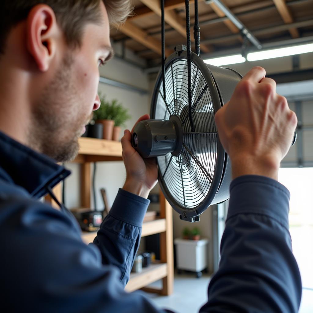 Garage Extractor Fan Installation