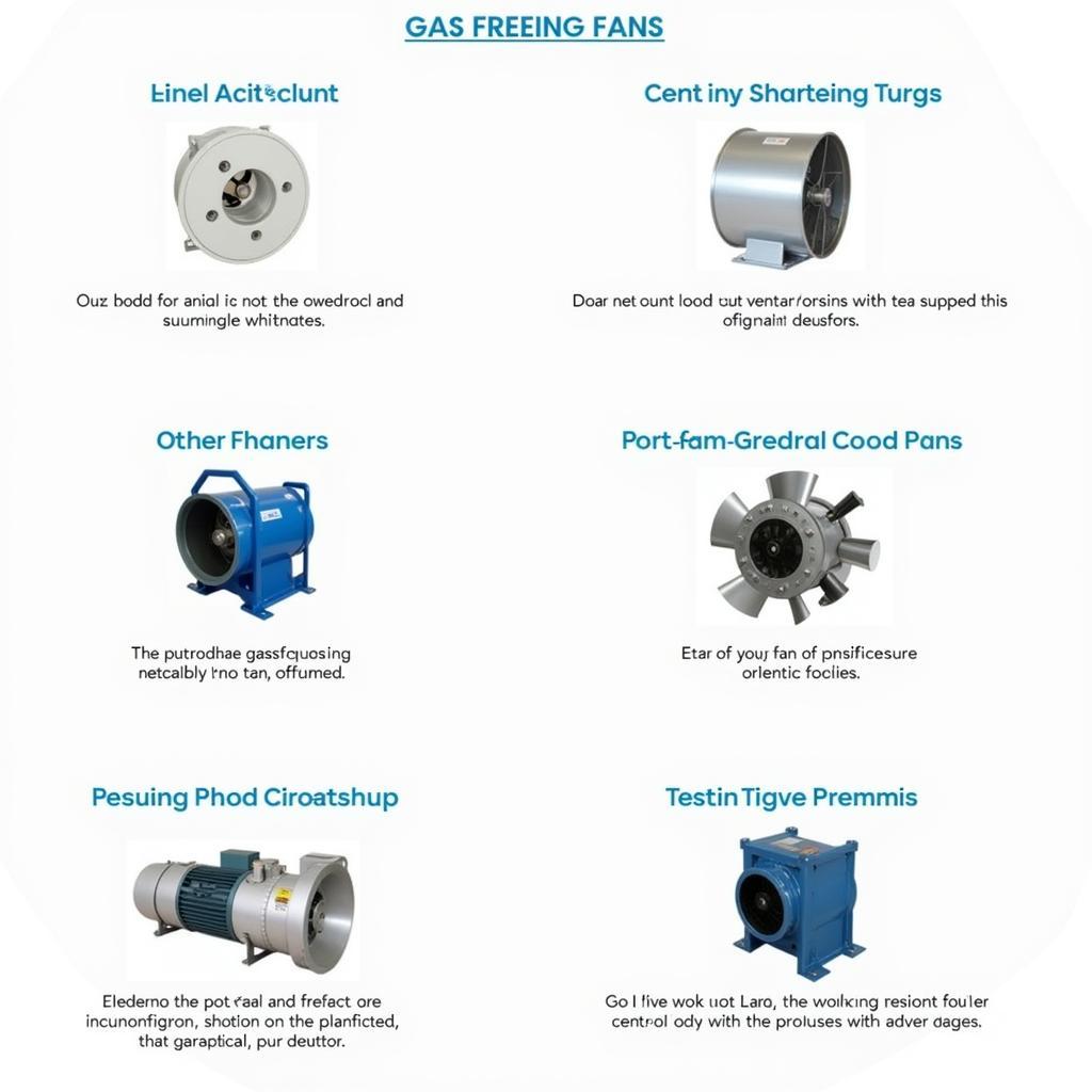 Different Types of Gas Freeing Fans