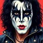 Gene Simmons Fan Art Portrait