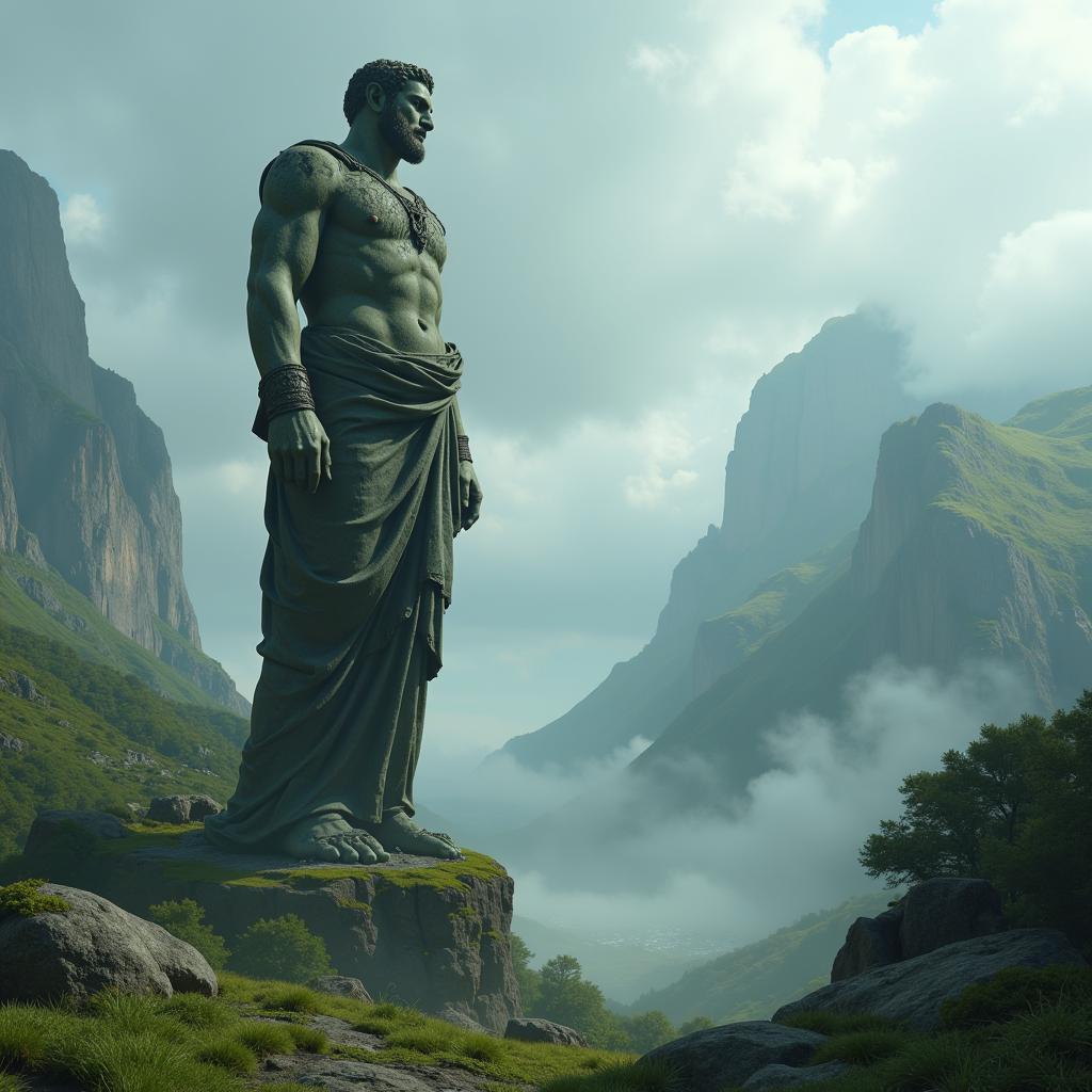 Giant Statue Mythology Inspiration