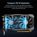 Gigabyte GV-N1050OC-2GD Dual Fan Cooling System