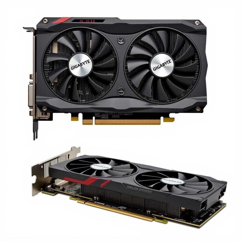 Gigabyte RX 580 8G 2 Fan Gaming card overview