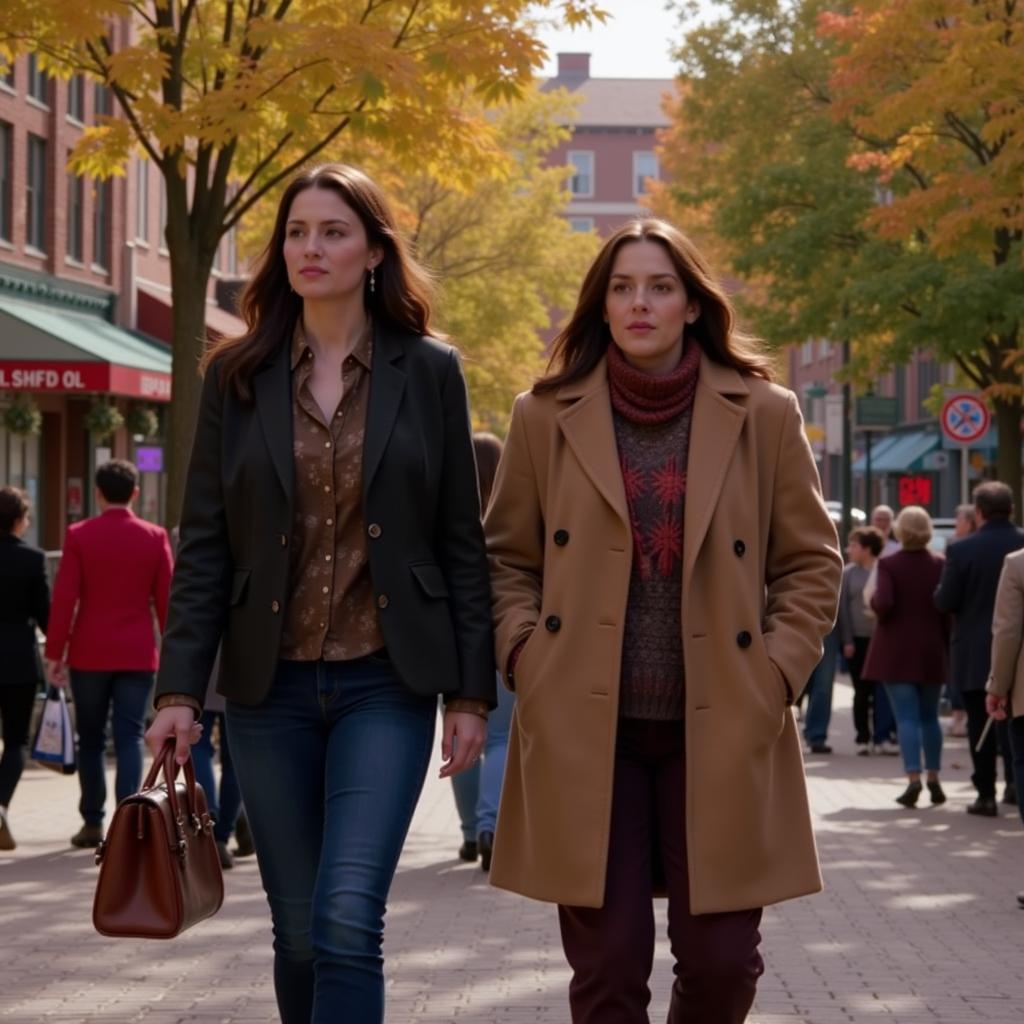 A Scene from the Gilmore Girls Revival