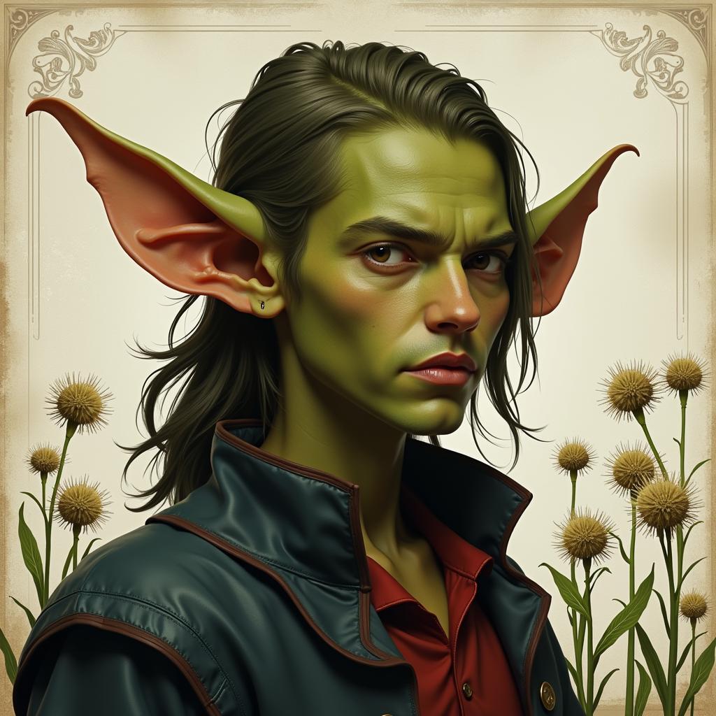 Digital Portrait of the Goblin