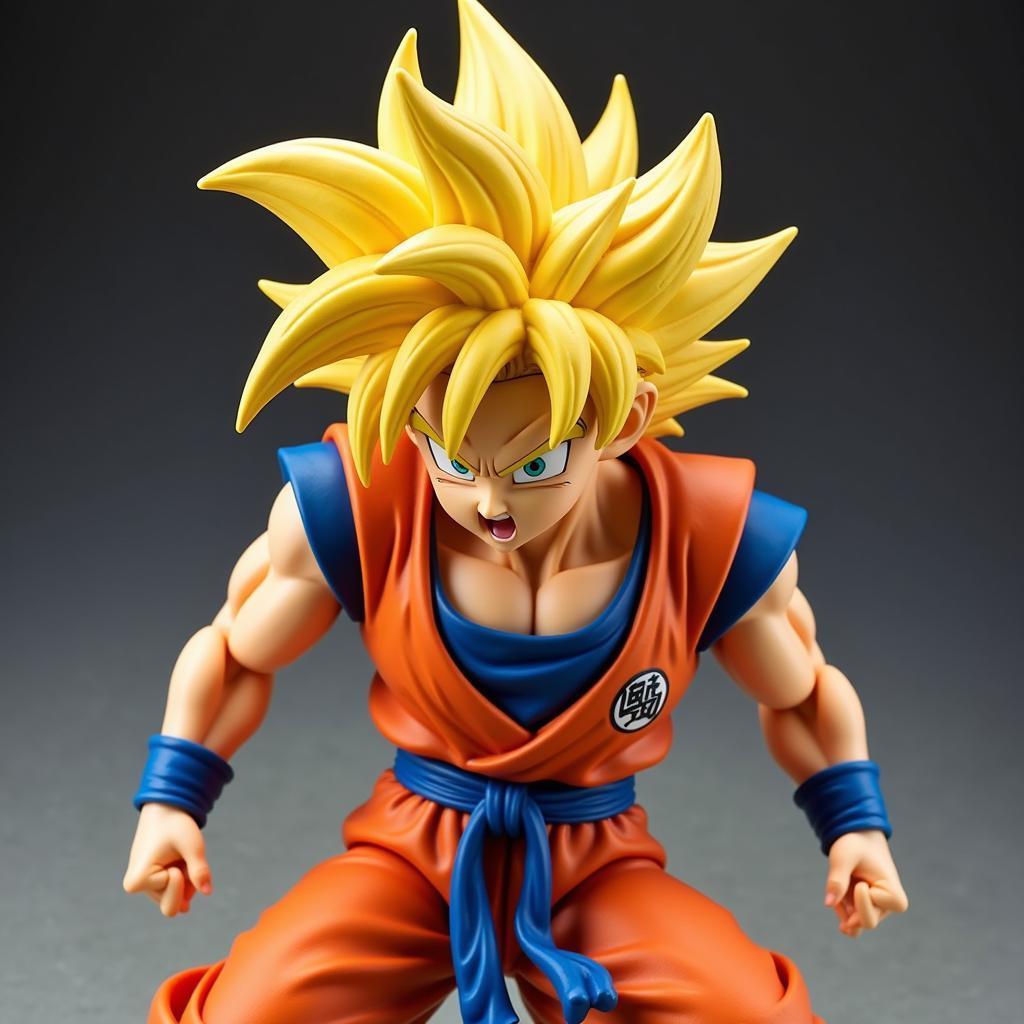 Goku Lv2 Figure in Dynamic Pose