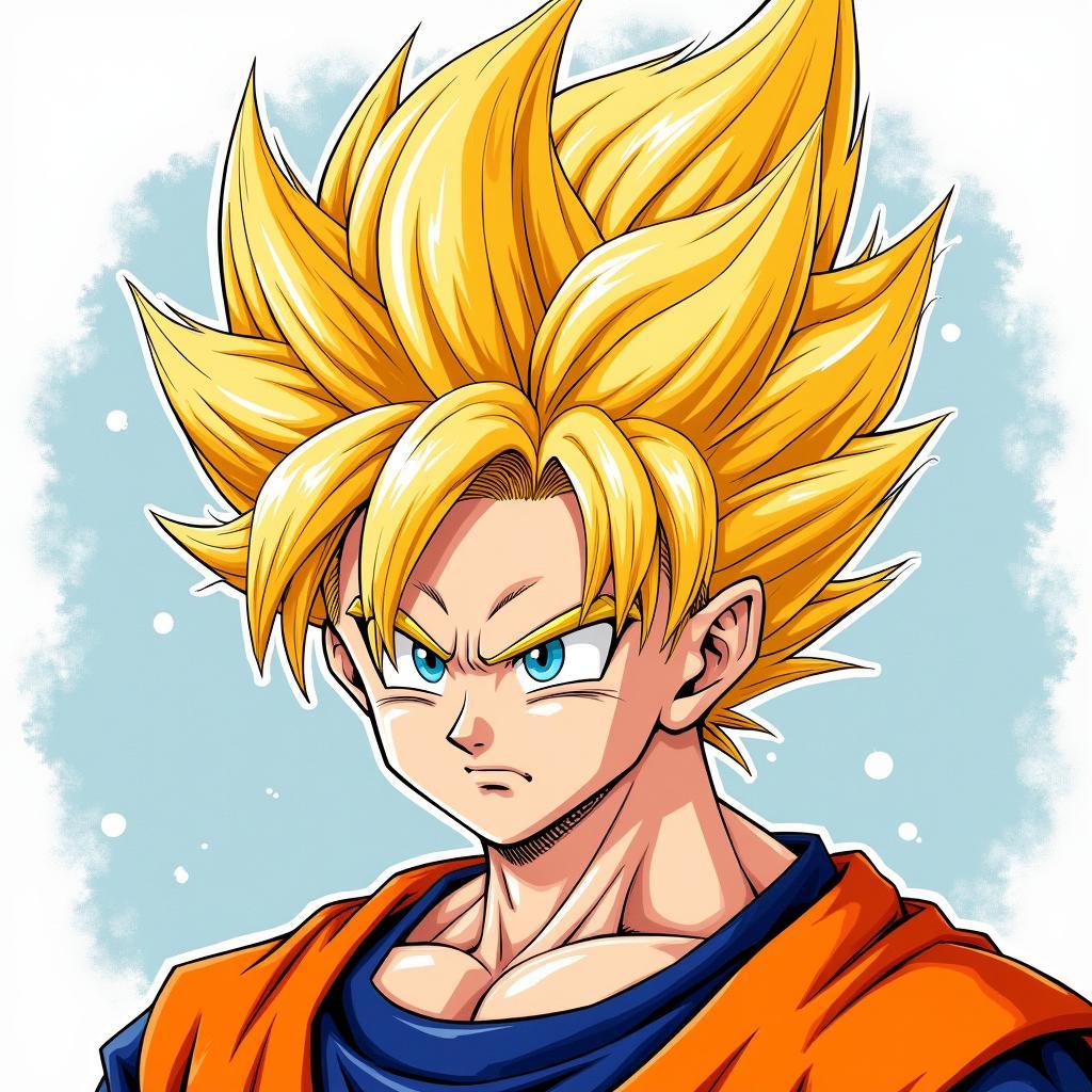 Goku Super Saiyan Portrait