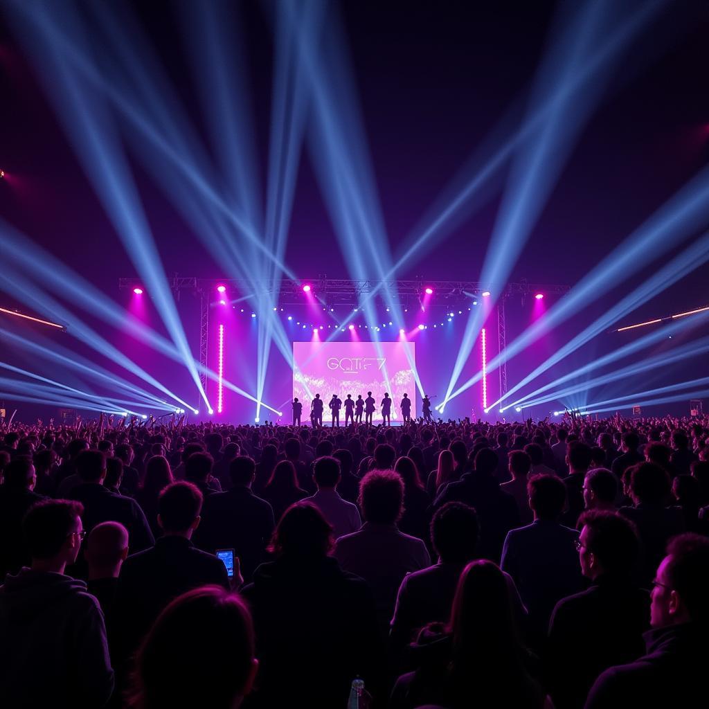 GOT7 fan meeting energetic crowd