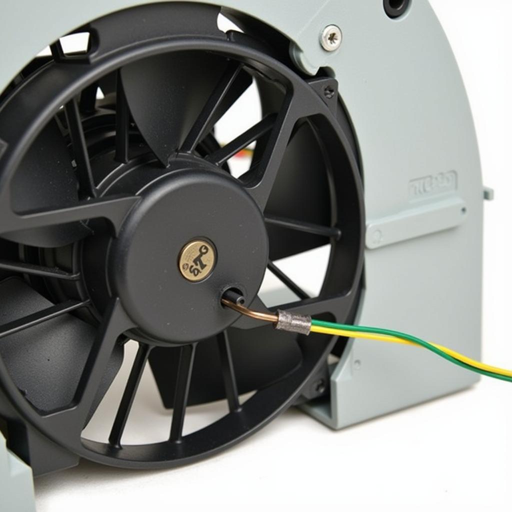 Ground Wire Connection in Fan Assembly