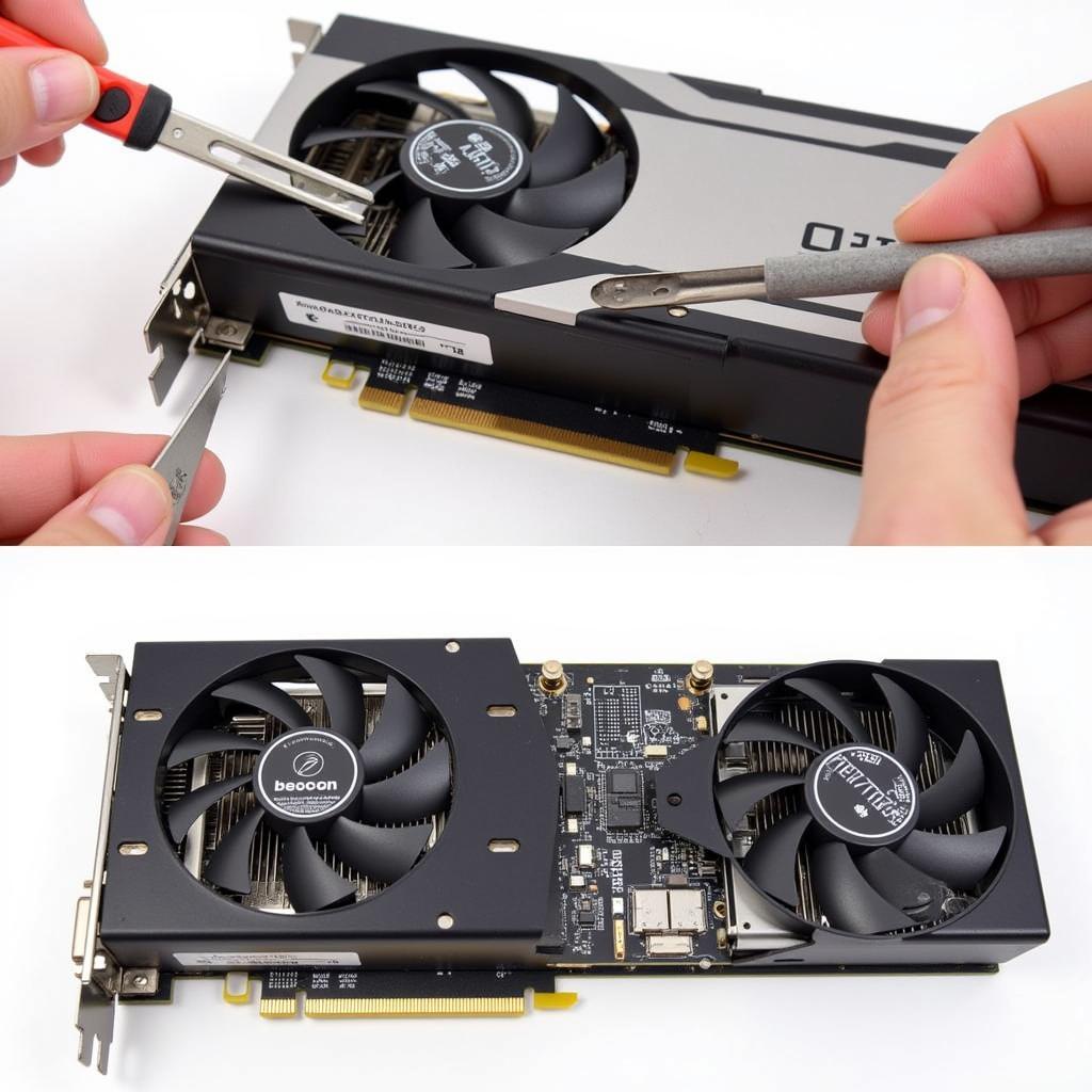 Disassembling a GTX 1060 for Fan Replacement