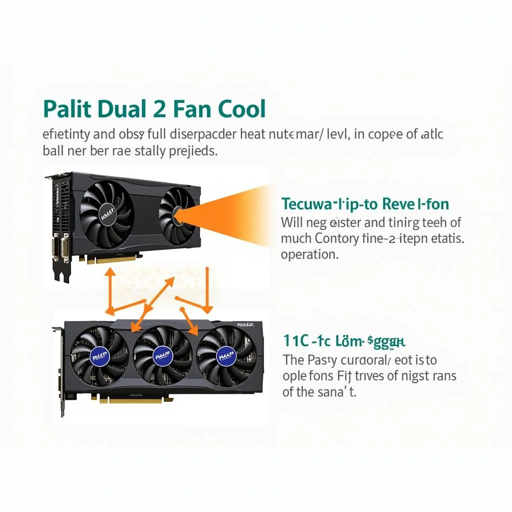 GTX 1070 8G D5 Palit Dual 2 Fan Cooling System