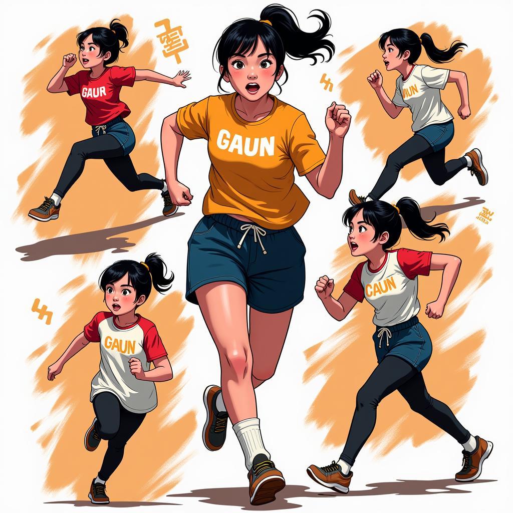 Fan Art Collage of Guan Xiaotong on Keep Running