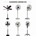 Different types of Guangzhou Jindong fans