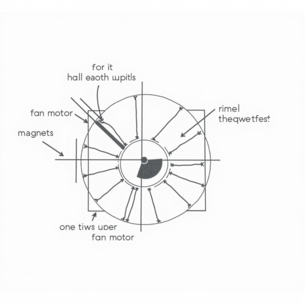 Hall Effect Sensor in Fan