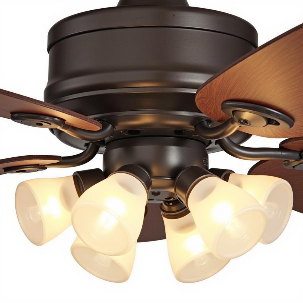 Hamilton Bay Ceiling Fan with Light Kit