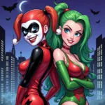 Harley and Ivy in Gotham City Sirens Style