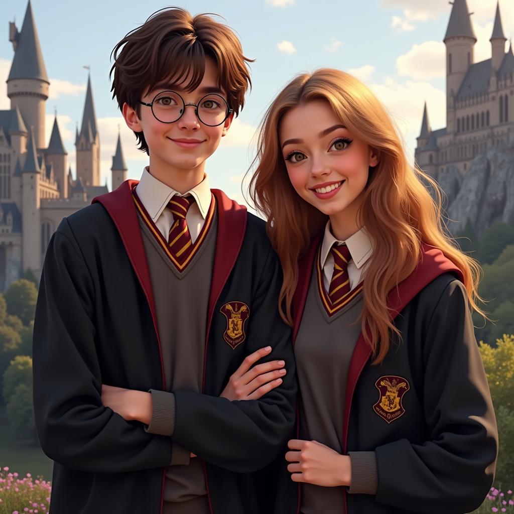 Harry x Hermione Fan Art: A Magical World of Creativity