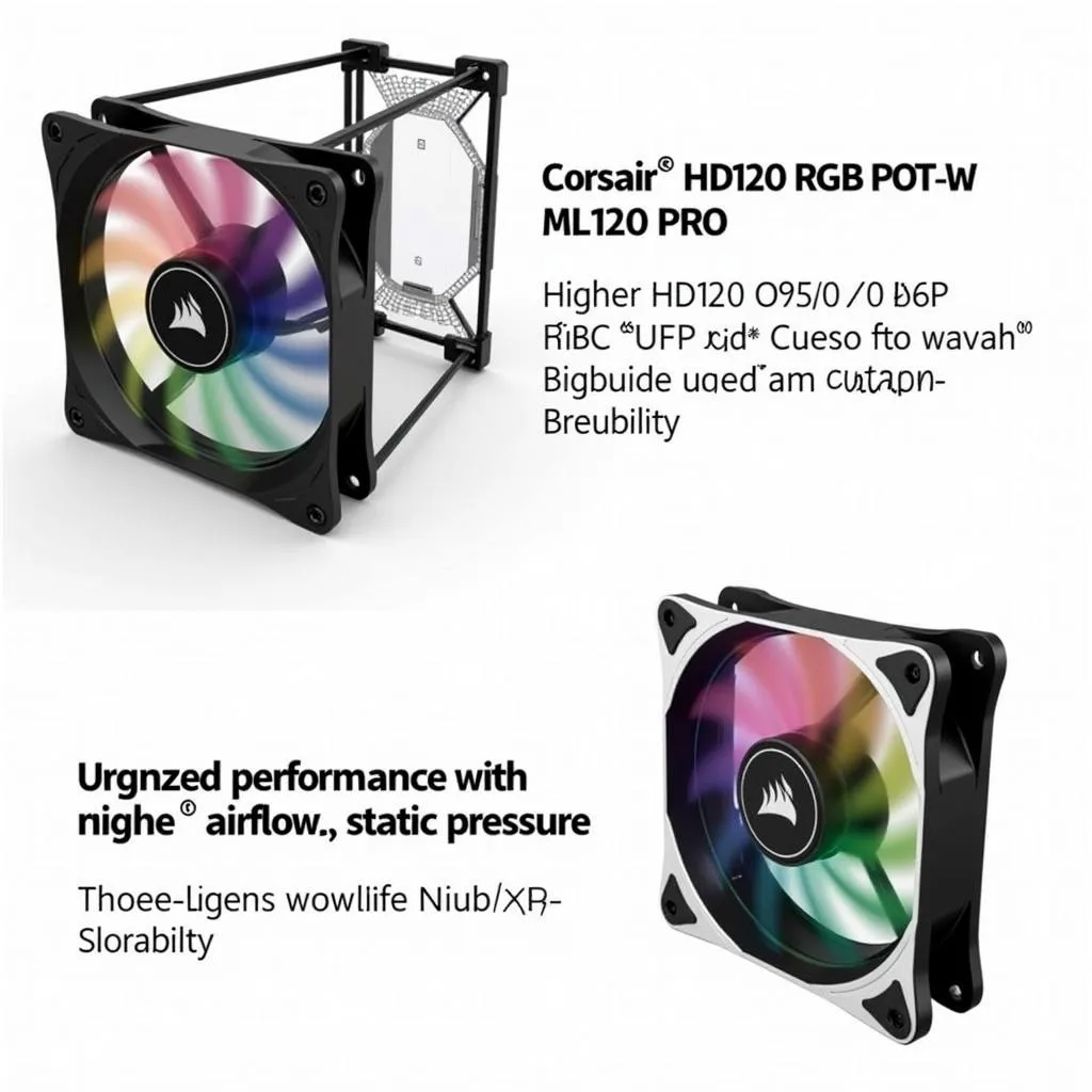 Corsair HD120 RGB ML120 PRO Fan