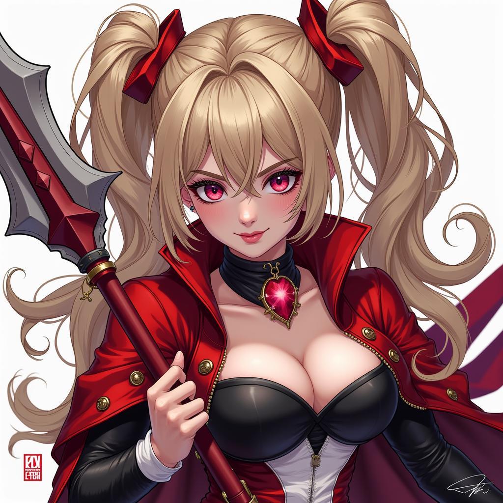 Heartseeker Quinn Close-Up Portrait