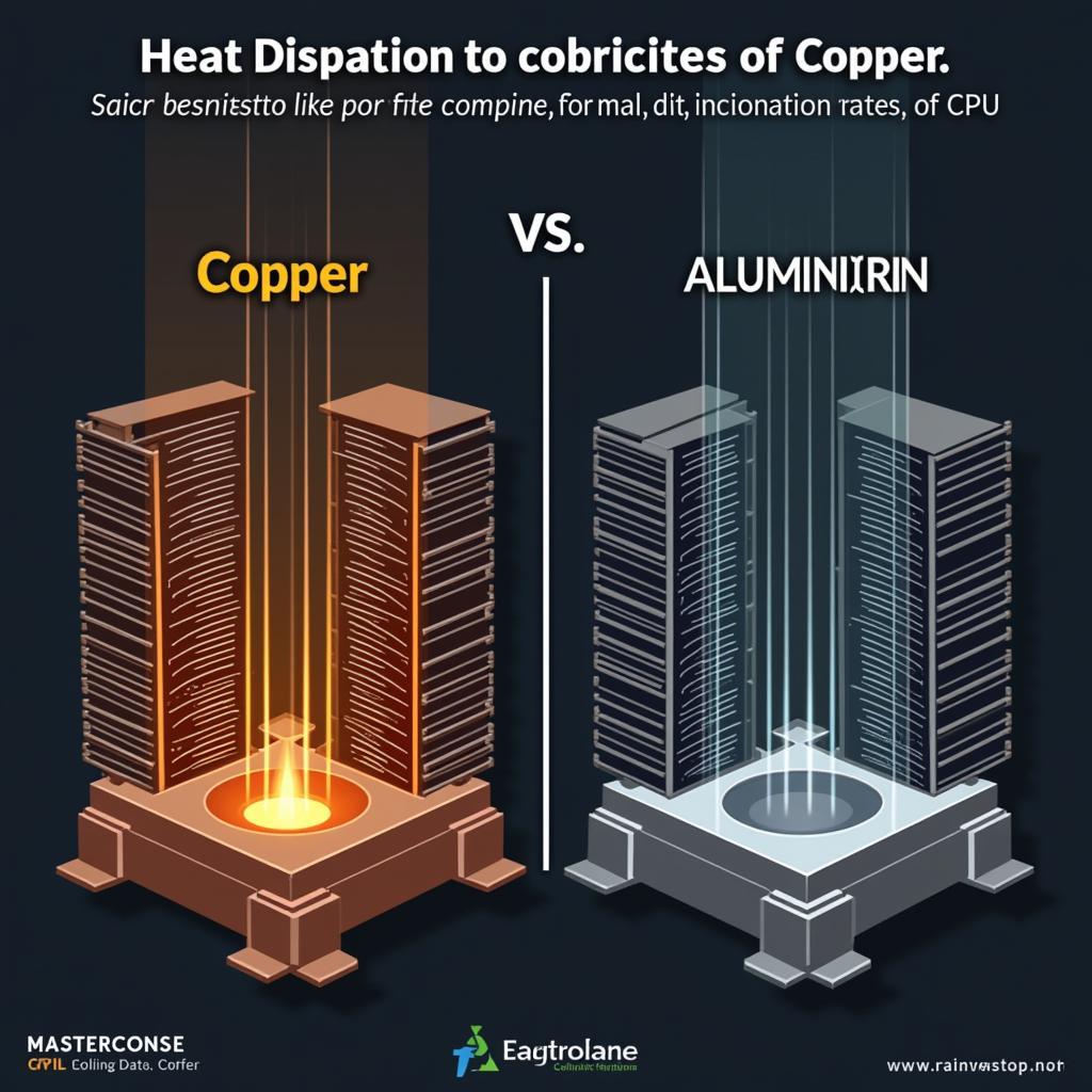 Heat Dissipation Comparison Between Copper and Aluminum