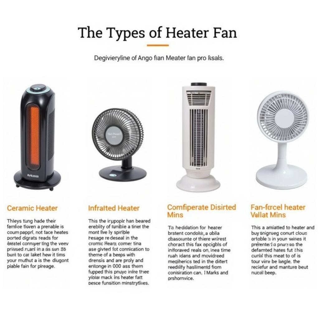 Different Types of Heater Fans