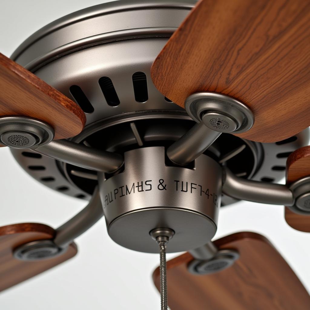 Luxury Ceiling Fan Materials