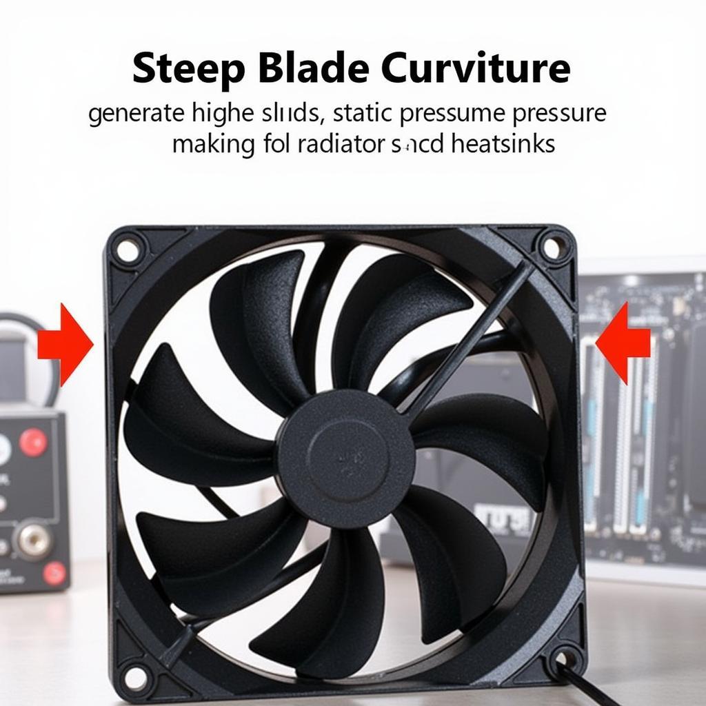 High Static Pressure Fan Bow Illustration