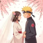 Hinata and Naruto Wedding Illustration