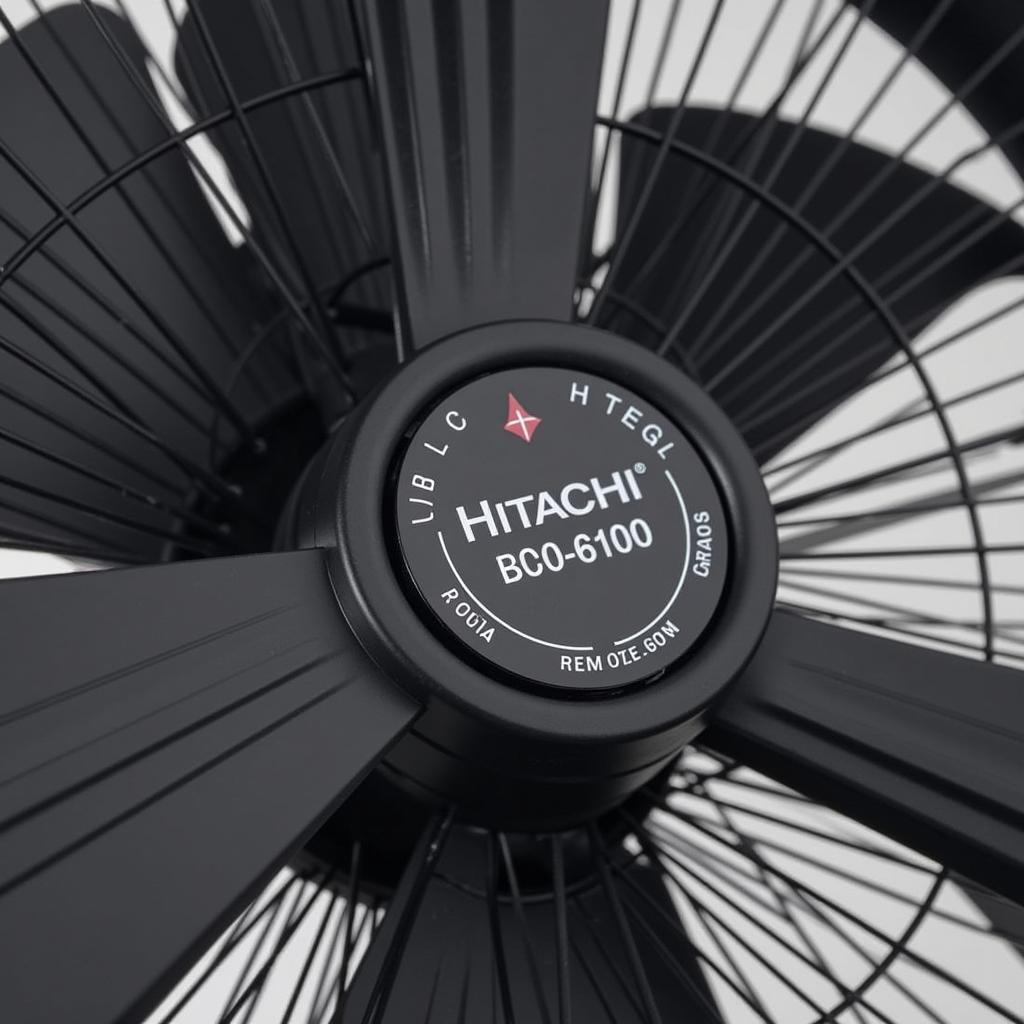 Hitachi Fan HEF-DC6000 Design and Features