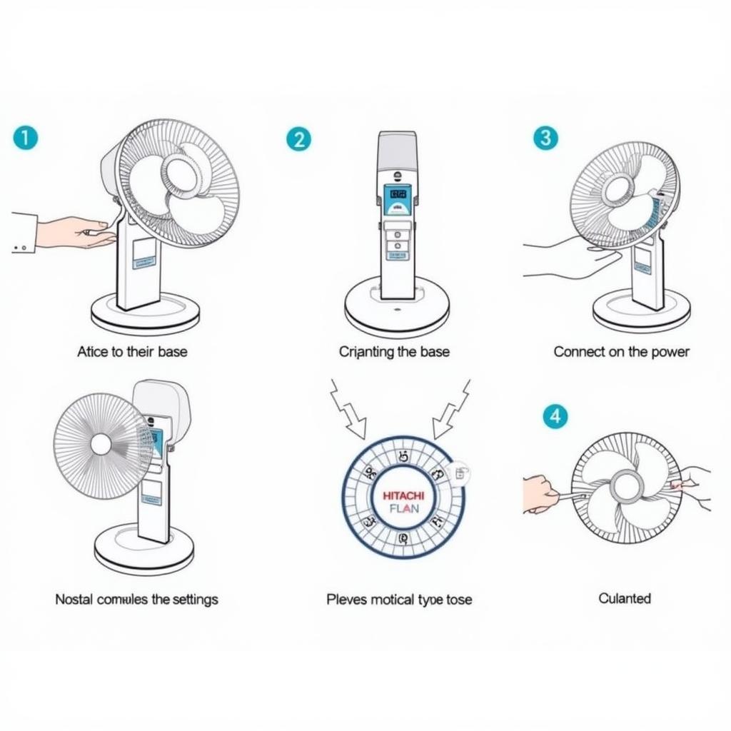 Hitachi Fan HEF-DC6000 Setup and Use