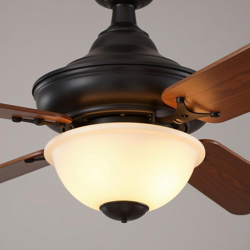 Home Depot Ceiling Fan with Integrated Light