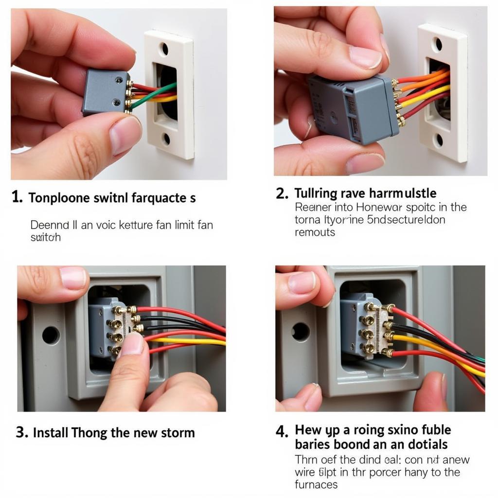 Replacing a Honeywell Fan Limit Switch