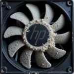 Dust Accumulation on HP Blade Fan