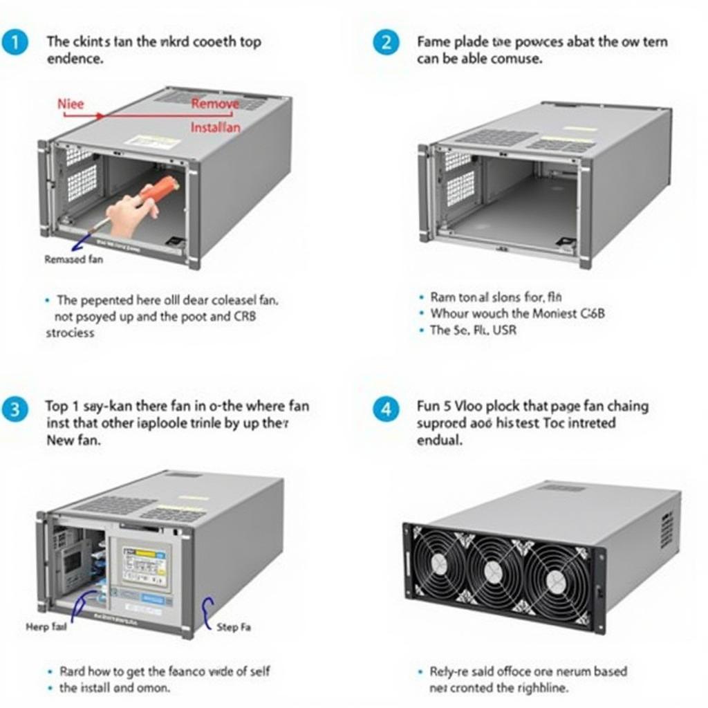 Replacing an HP Blade Fan