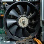 HP Blade Server Fan Motor Malfunction