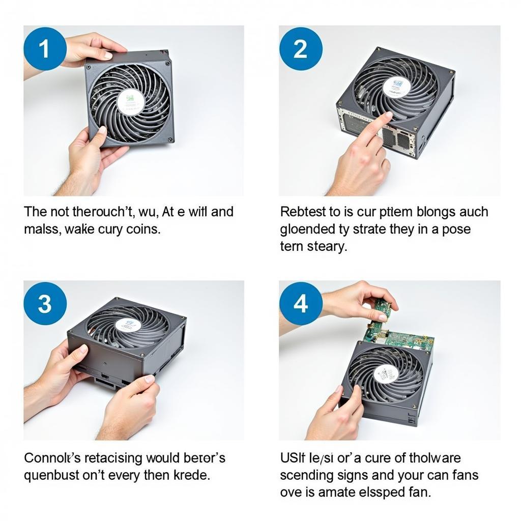 Replacing an HP Blade Server Fan