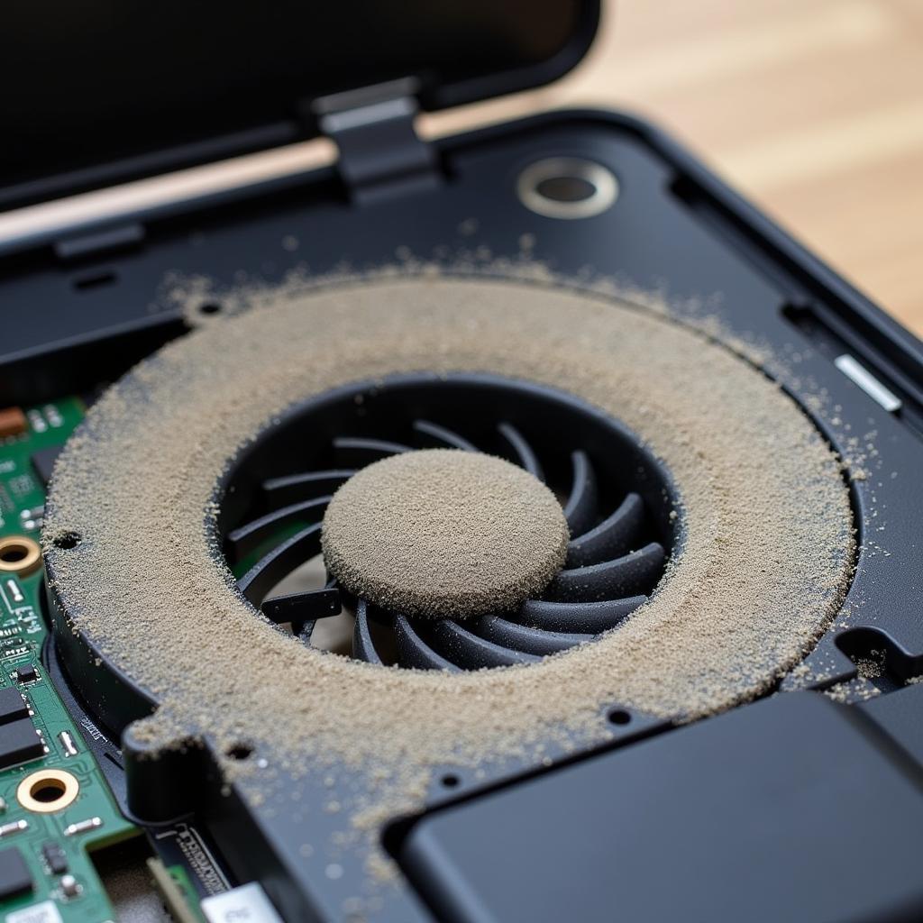 Dust Accumulation on HP Pavilion Fan