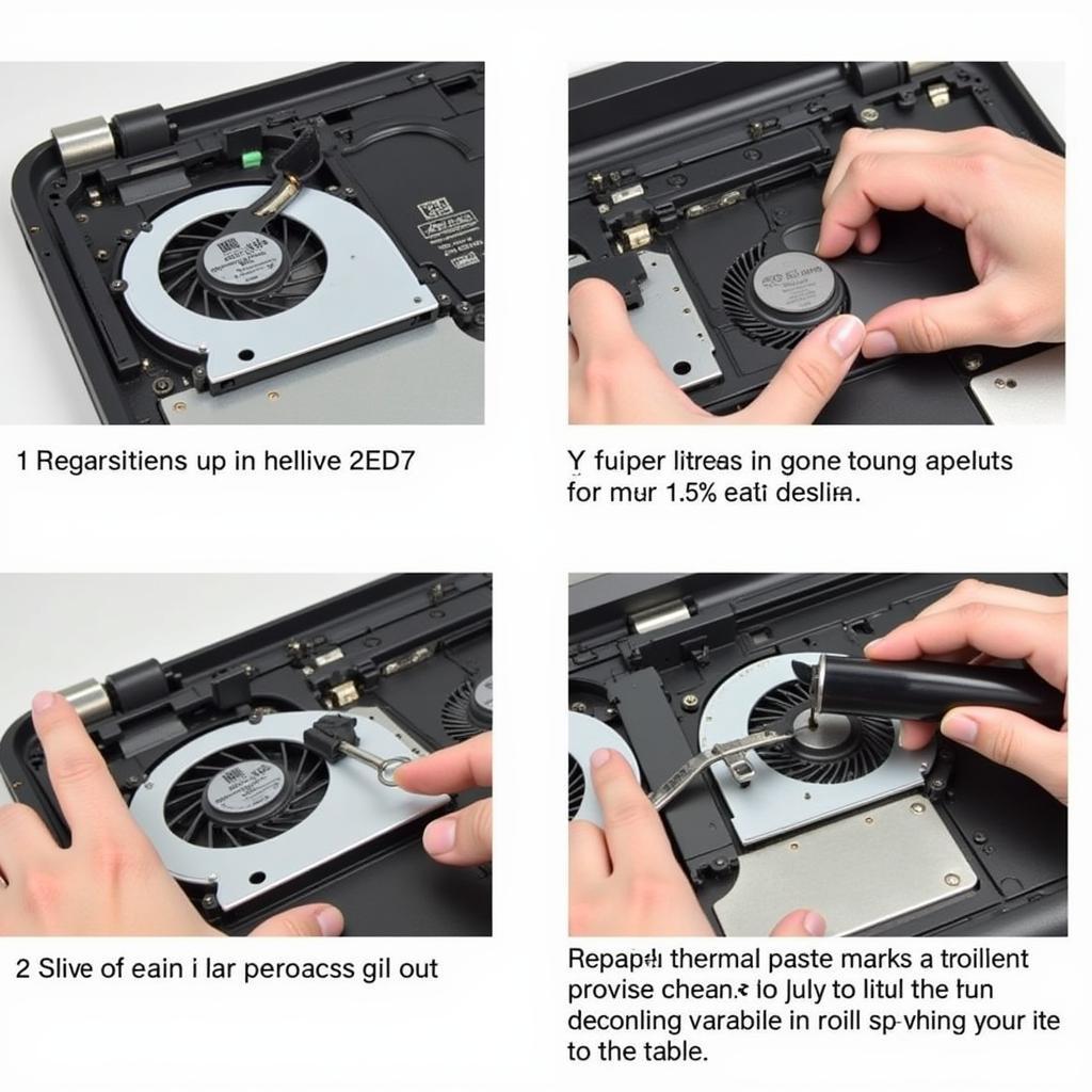 HP Pavilion DV7 Fan Cleaning Process